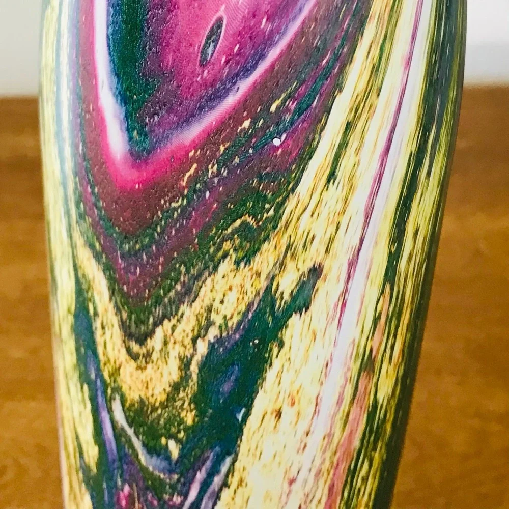 New Colorful Woodgrain STAINLESS STEEL Water Flask